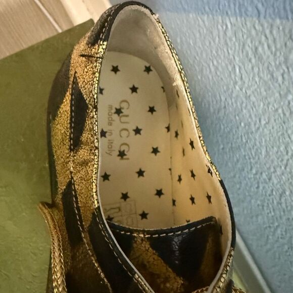 Brand new  with box Gucci shoes size 33 us size 2 - Picture 6 of 8